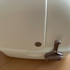 猫　システムトイレ　白の画像
