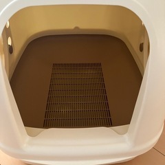 猫　システムトイレ　白の画像