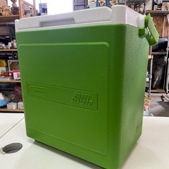 Coleman クーラーボックス Party stacker model: 6224 USA キャンプ 釣り BBQ アウトドア 中古品 ①の画像