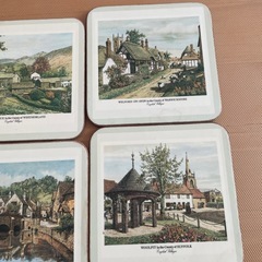 お取引決まりました！イギリス　コースター　　の画像