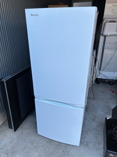 【商談中】東芝　TOSHIBA 冷蔵庫 GR-U15BS (W) 2022年製　中古品