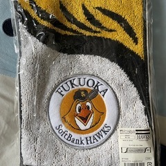 New 新品 Hawks タオルマフラーロゴの画像