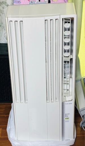 リモコン付き CORONA コロナ ルームエアコン ウインドエアコン 窓用エアコン 冷房専用 CW-1619 2019年製