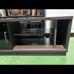 札幌限定配送/お引き取り可◆家具◆ニトリ◆テレビ台/ローボード◆ジョアン2 120DBR◆W120 D38 H40の画像