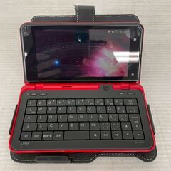 【docomo】 ドコモ LYNX SH-10B レッド リンクス スマートフォン スマホ キーボード 折りたたみスマートフォン  A0242YGの画像