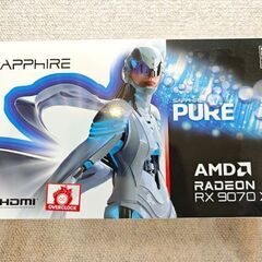 SAPPHIRE PURE RADEON RX 9070XT(16GB)の画像