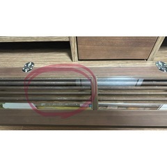 ニトリ　ブラウン　テレビボード　テレビ台の画像