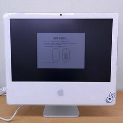 apple iMac MA589J/A モニター一体型デスクトップパソコン Intel Core 2 Duo 2.16GHz RAM 1GB HDD 250GB 札幌 西区 西野の画像