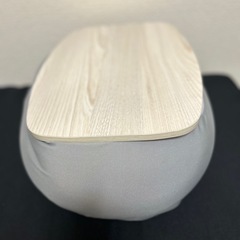 ビーズクッション&テーブルの画像