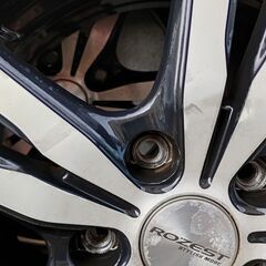 中古１５㌅ アルミホイールタイヤ4本セットの画像