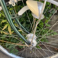 【お話中】自転車 26インチ 緑 グリーンの画像