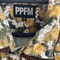 PPFM 花柄 長袖シャツ Mサイズの画像