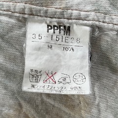 PPFM 花柄 長袖シャツ Mサイズの画像