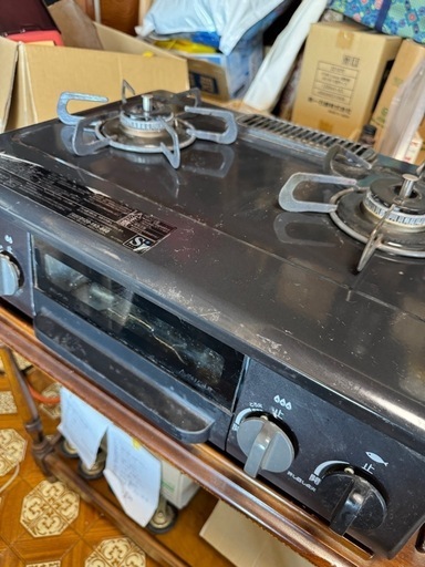 パロマ　LPガスコンロ　17年製　IC-N36B-R