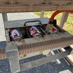 BBQグリル　カセットガス式　中古品・ジャンク品の画像