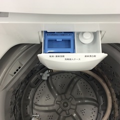 ジモティー見た！で5%OFF【5kg全自動洗濯機】ELSONIC　ｴﾙｿﾆｯｸ　EM-L50S2 5kg 2021年製:ホワイトの画像