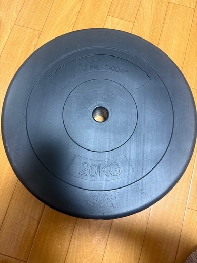 筋トレ ベンチプレス プレート 20kg&times;2  宅トレ トレーニング