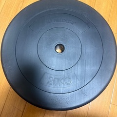 筋トレ ベンチプレスプレート 20kg×2の画像