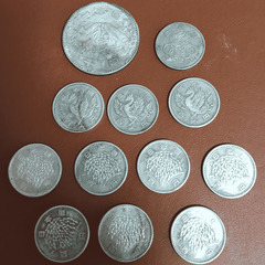 東京オリンピック 1000円/100円　鳳凰 100円　稲 100円銀貨　額面2,100円分の画像