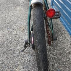 折りたたみ自転車の画像