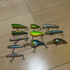ルアー多数の画像