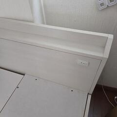 引き出し付きシングルベットの画像