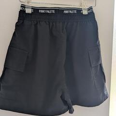ショートパンツ　黒　160の画像
