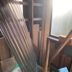 木材　杉板　カフェ板　端材の画像