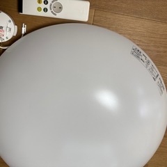 シーリングライト48cm、リモコン付きの画像