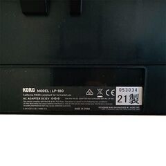 KORG LP-180 コルグ　電子ピアノ　88鍵盤　21年製の画像