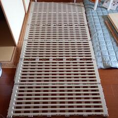 プラスチック製　樹脂すのこベッドの画像