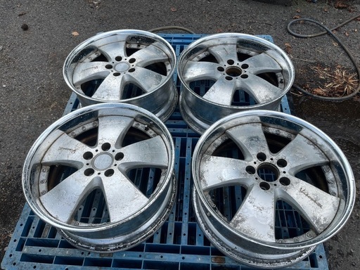18インチ　アルミホイール　現状品　補修レストアベース