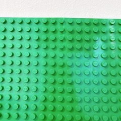 レゴ デュプロ 【廃盤品】特大(38×38)基礎板（緑）10980 ブロック60個ほど
の画像