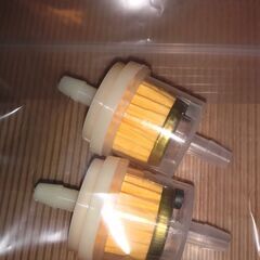 汎用 燃料フィルター 新品×2個の画像