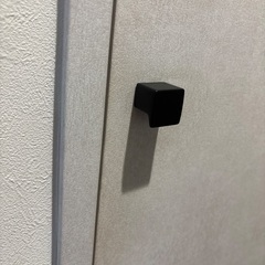 カワジュン　プルノブ　マットブラック　2.0cm × 1.8cm 3個の画像