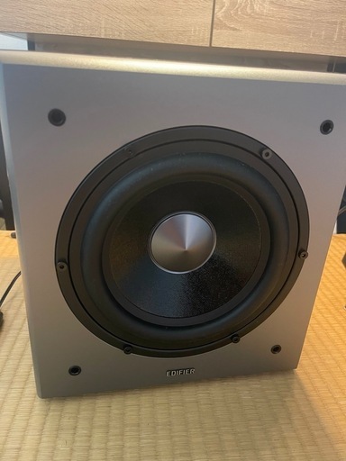【美品】インシュレーター付き　Edifier T5 サブウーファー 70W 8インチ 【2025年最新アップグレード】38Hz-160Hz