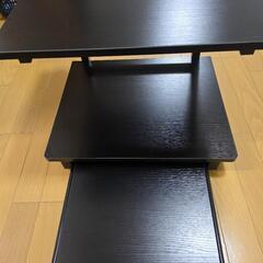 冷蔵庫上ラック 引き出しレンジラックの画像