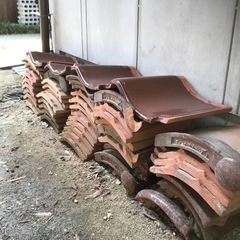 瓦　50枚の画像