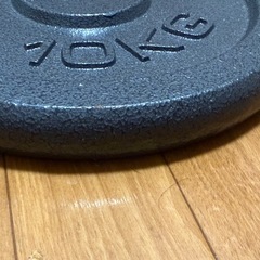 筋トレ ベンチプレスプレート PROIRON10kg×2の画像
