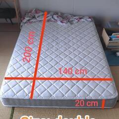 Double size mattress の画像