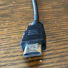 HDMI-VGA(D-SUB)変換アダプタ　と　VGAケーブル（ 1.5m )の画像