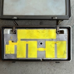 当時物　 電光ナンバー電飾基台の画像