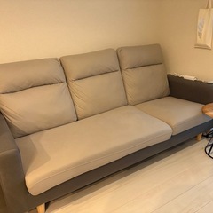 マナベ3人掛ソファ　の画像
