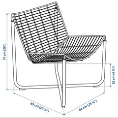 IKEA イケア　スコールボダ　チェア　1人用チェア　の画像