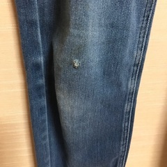 ウェスト実寸70 ユニクロ　ストレッチ　ブルーの画像