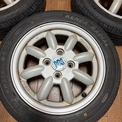 軽自動車用 ダイハツ純正ミニライト（ワタナベ風）165/55r14の画像