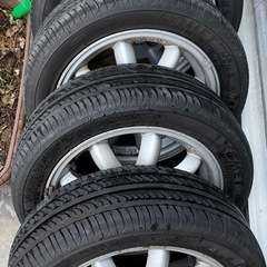 軽自動車用 ダイハツ純正ミニライト（ワタナベ風）165/55r14の画像