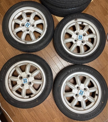 【取引先決定】軽自動車流用 ミニライトスペシャルホイール　　　　 （ワタナベ風）165/55r14