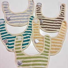 美品　リバーシブル　スタイ（おまけ付き）の画像