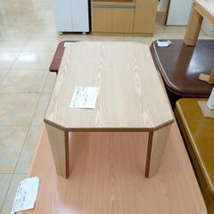 リユースのサカイ太田店★ジモティ割あり★  折り畳みテーブル ブラウン H33.5×D49.5×W74.5 クリーニング済み OJ10682の画像